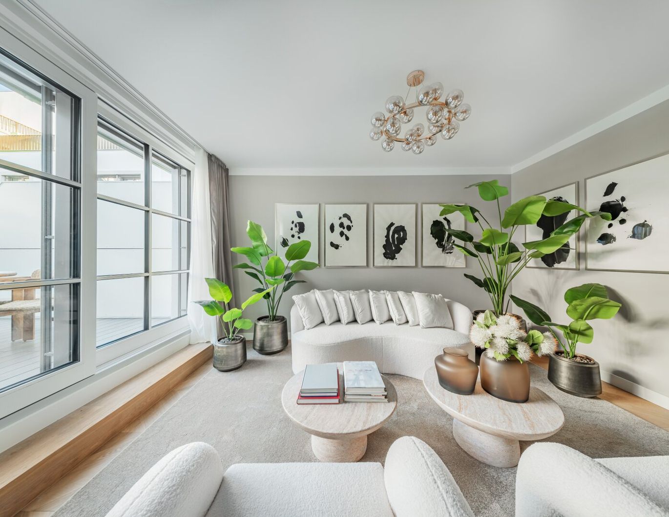 THE FUSION! Klimatisierter 3-Zimmer-Erstbezug mit exklusiver Designer-Ausstattung und hofseitiger Freifläche