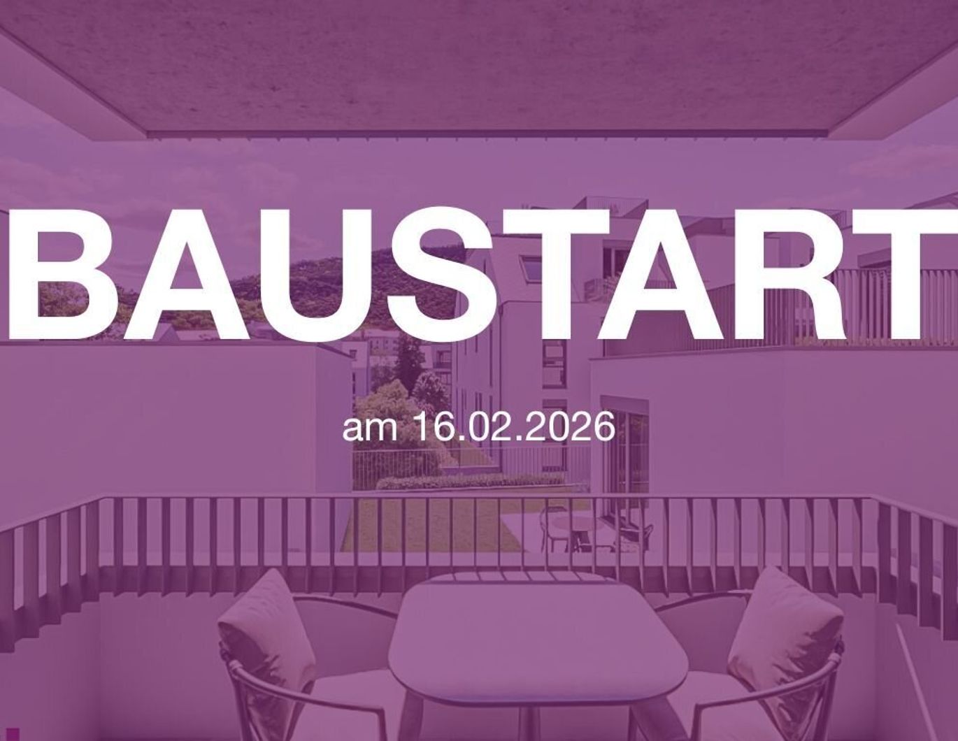 **BAUSTART** KALKSBURGA - Wohnungen mit Pool