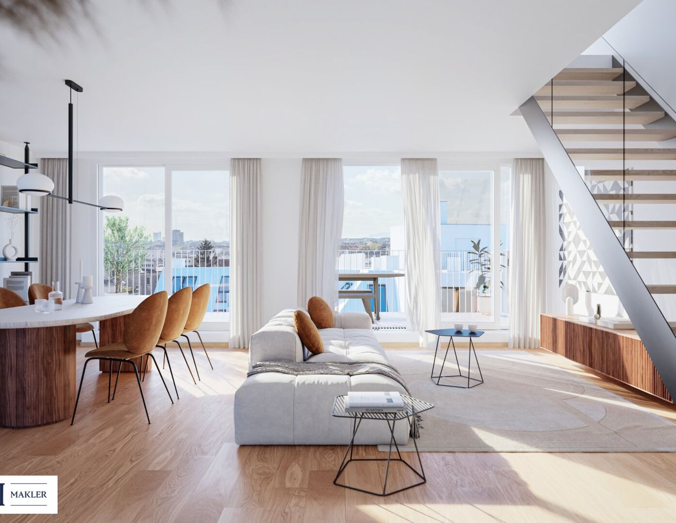 The Temptation: Exklusives Penthouse mit traumhafter Dachterrasse in Währing