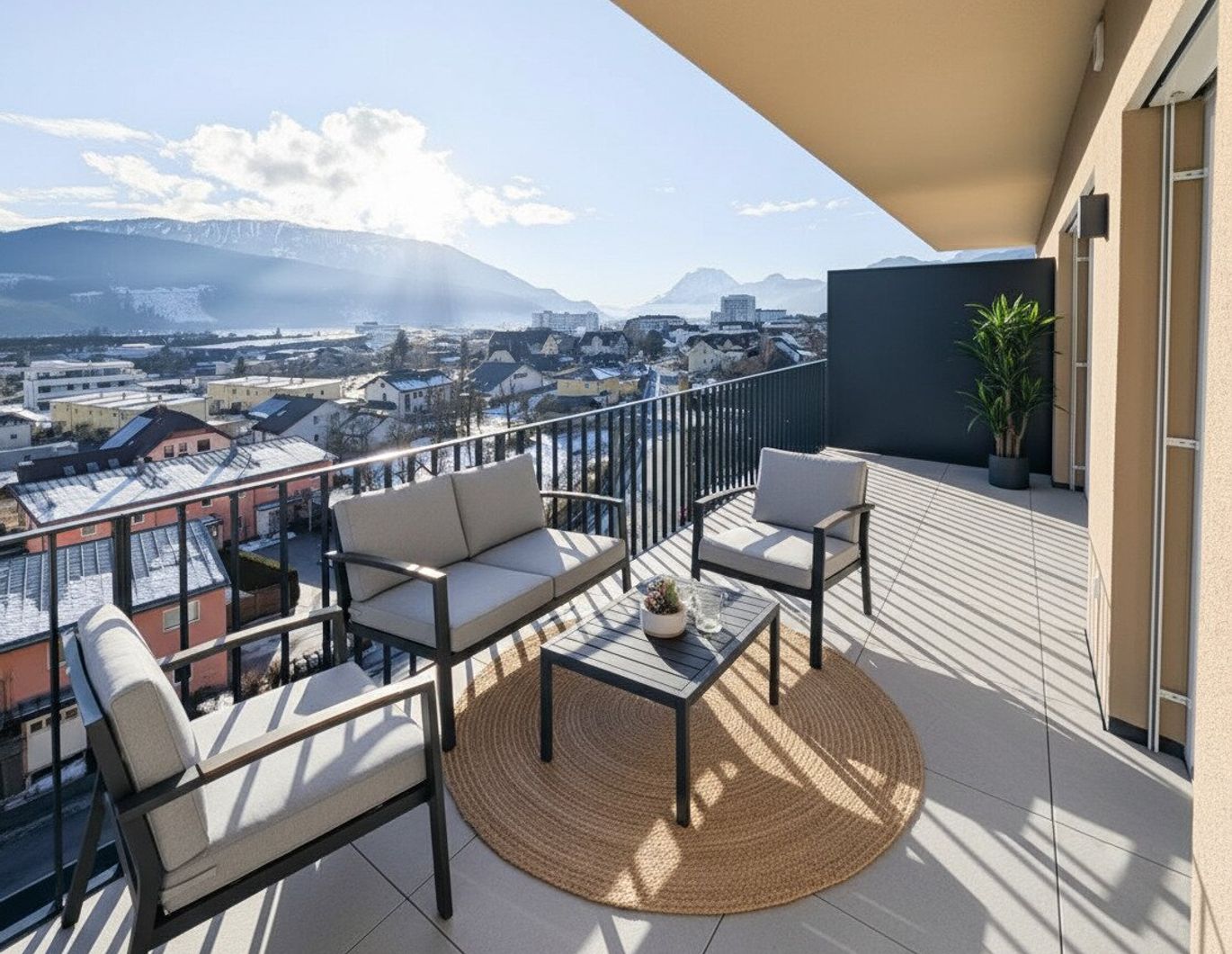 ZWEITWOHNSITZWIDMUNG | 2-Zimmer-Balkonwohnung mit unverbaubaren Blick ins Ennstal