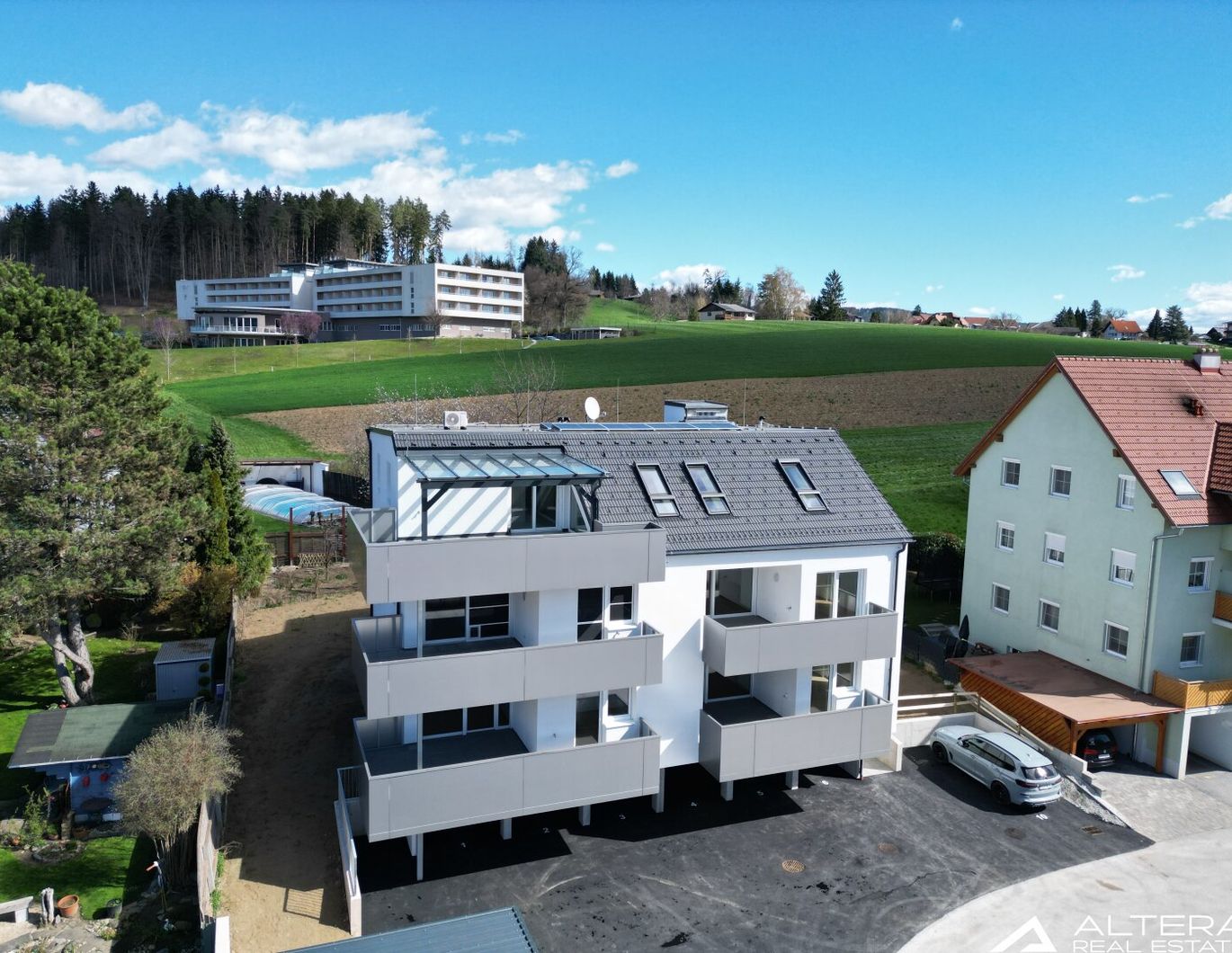 Exklusives Penthouse mit Stubalmblick in Köflach!! Eigener Liftzugang - Doppelgarage - Erstbezug!