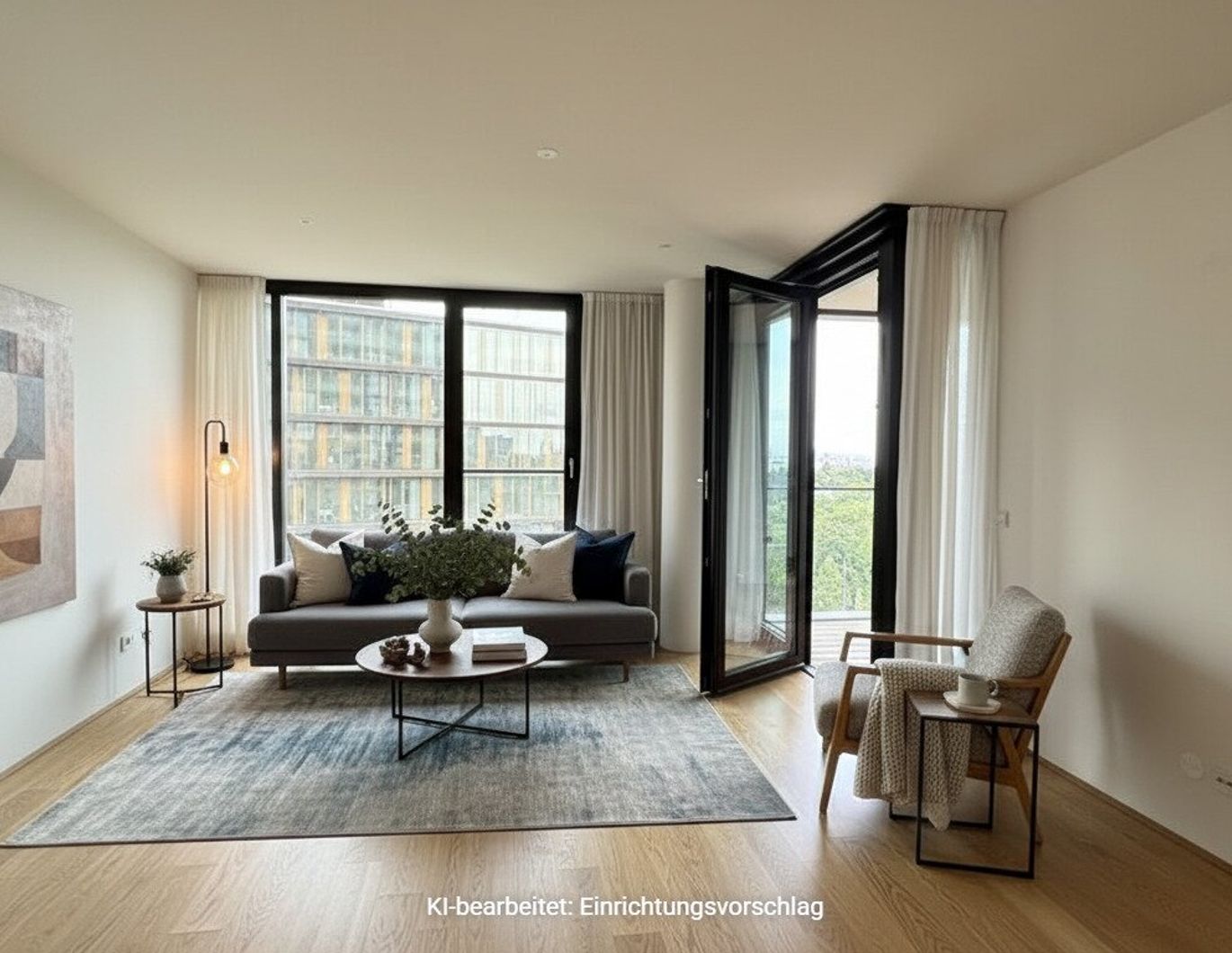 UNBEFRISTETE 3 Zimmer Neubau mit Loggia