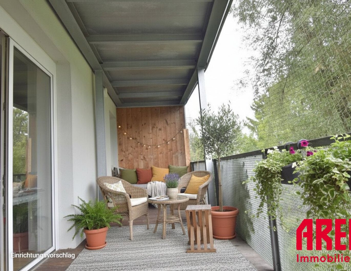 BLICK INS GRÜNE - 2-ZIMMER WOHNUNG MIT TOLLER LOGGIA IN LEONDING