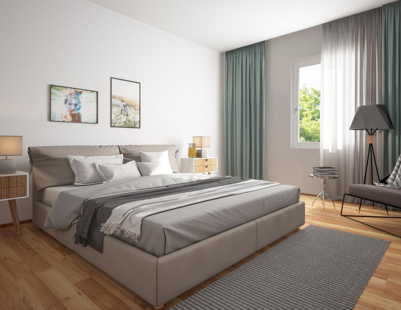 Großzügige Gartenwohnung mit Riesenterrasse - wohnen im Grünen mitten in der Stadt
