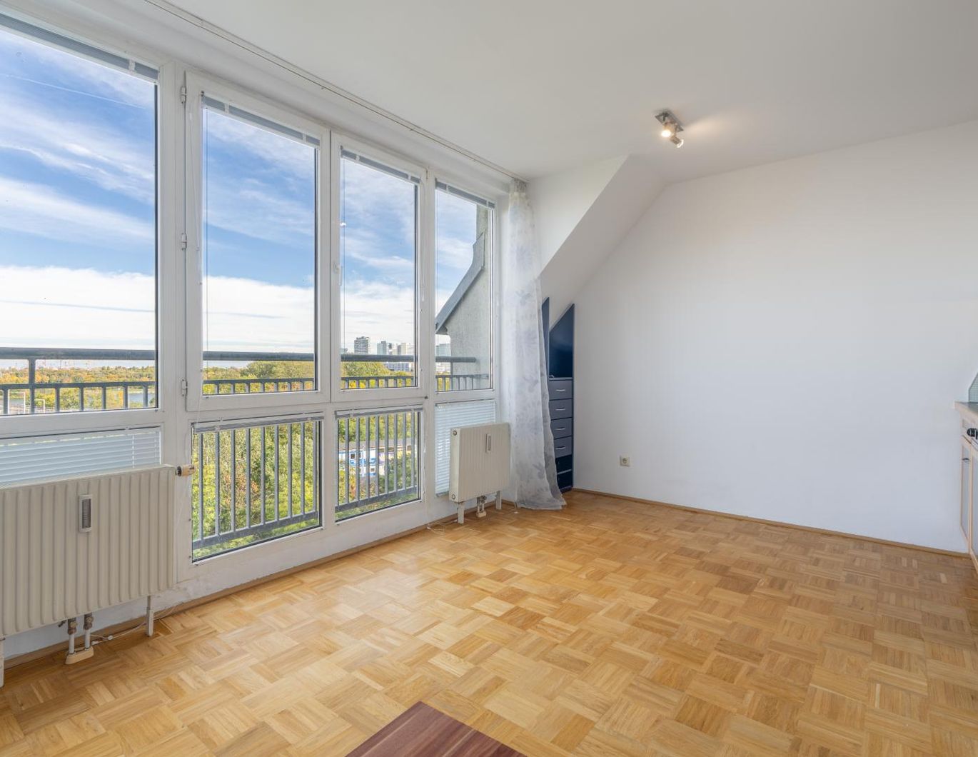 Ungehinderter Weitblick über die die Stadt: Ihre City - Donau - Maisonette