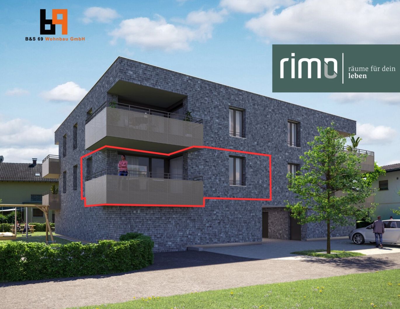 2-Zimmer-Terrassenwohnung - Altach, Löwengasse / Top 4