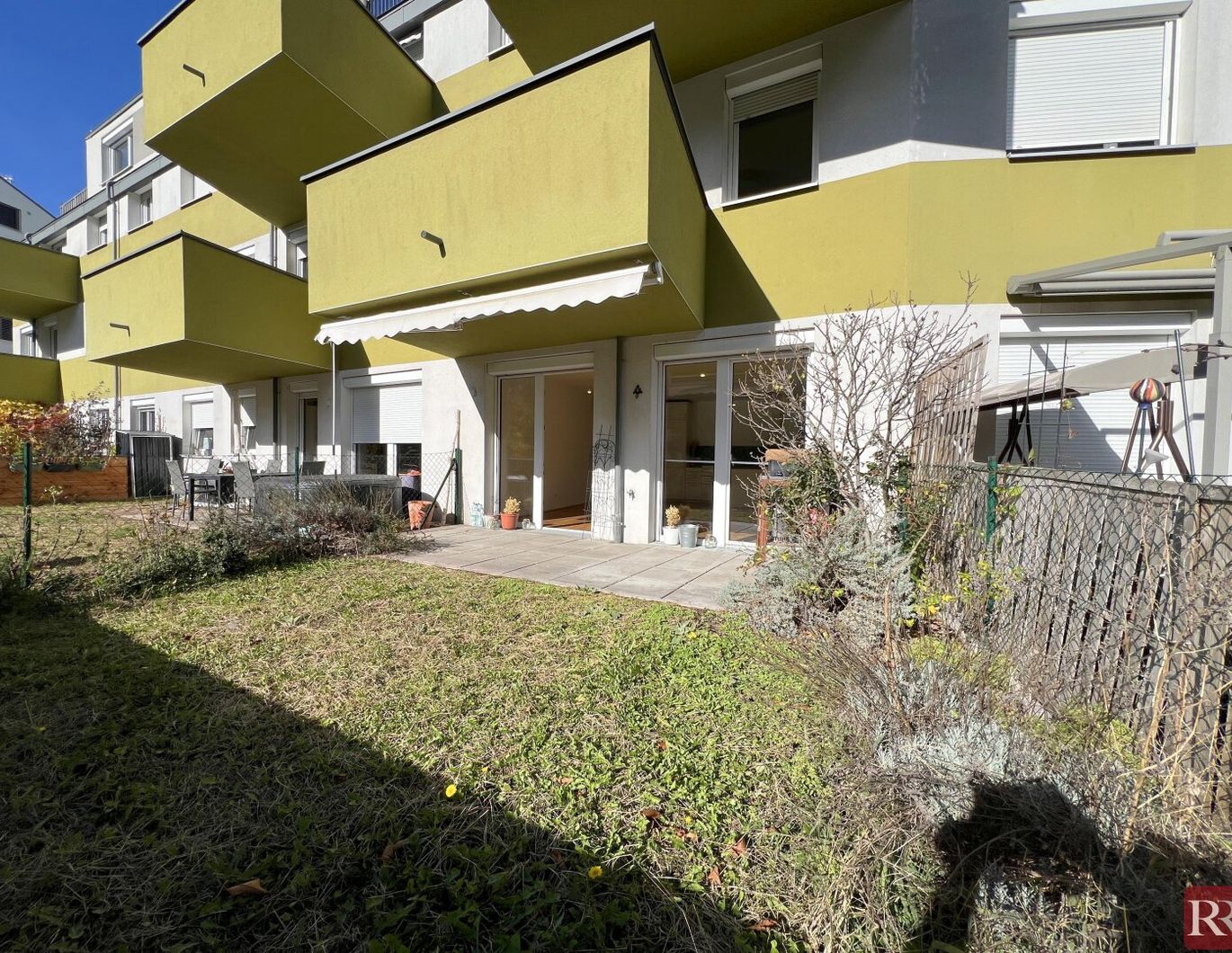 Gartenflair trifft Wohnkomfort - charmante 3-Zimmer-Wohnung