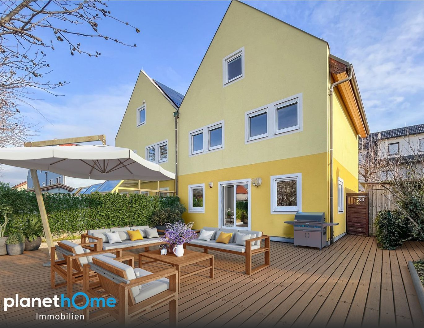 Modernes Reihenhaus - großzügiges Wohnen mit vielfältigen Möglichkeiten auf vier Geschossen