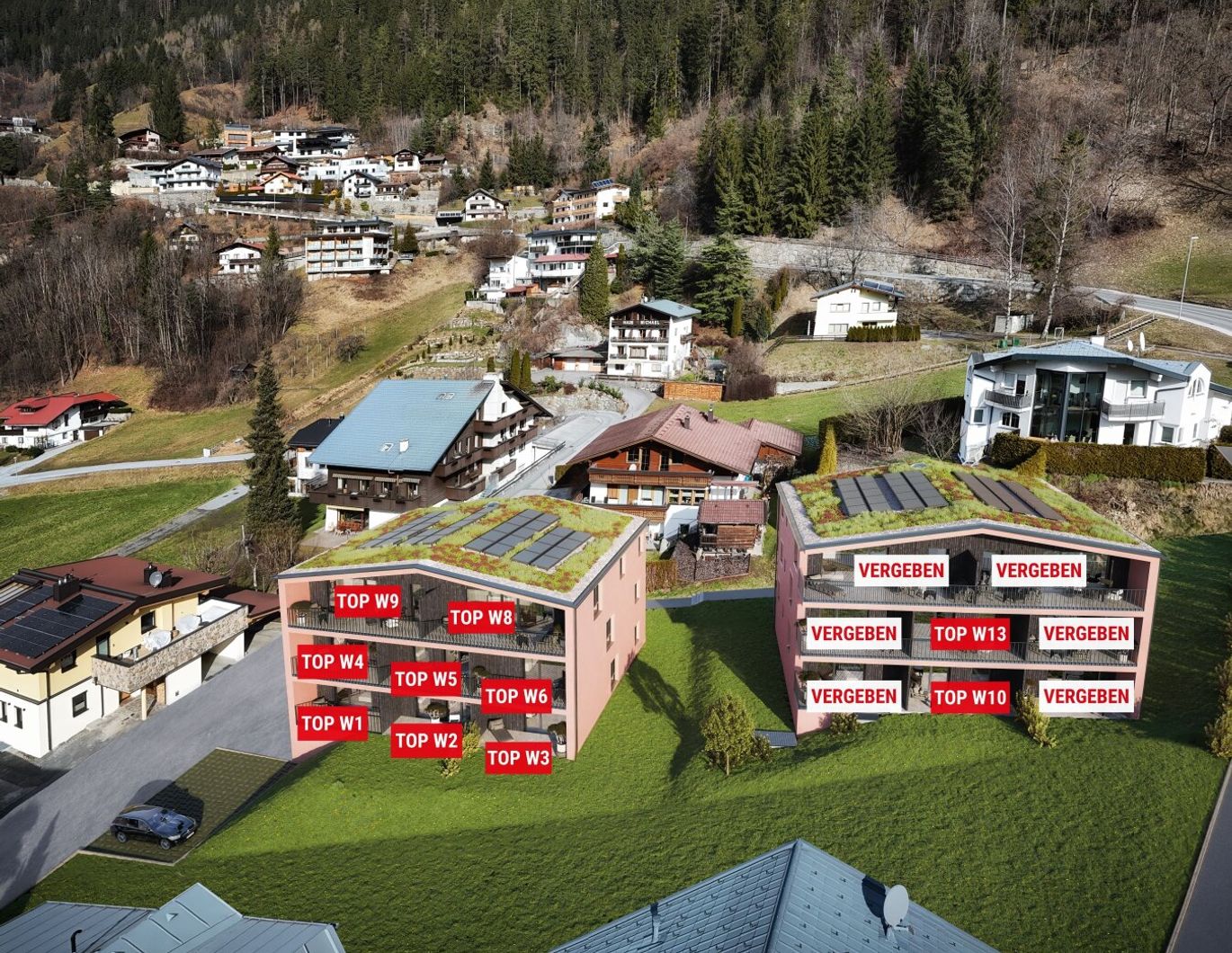 WOHNBAUGEFÖRDERT: 2-Zimmer-Gartenwohnung in Oetz
