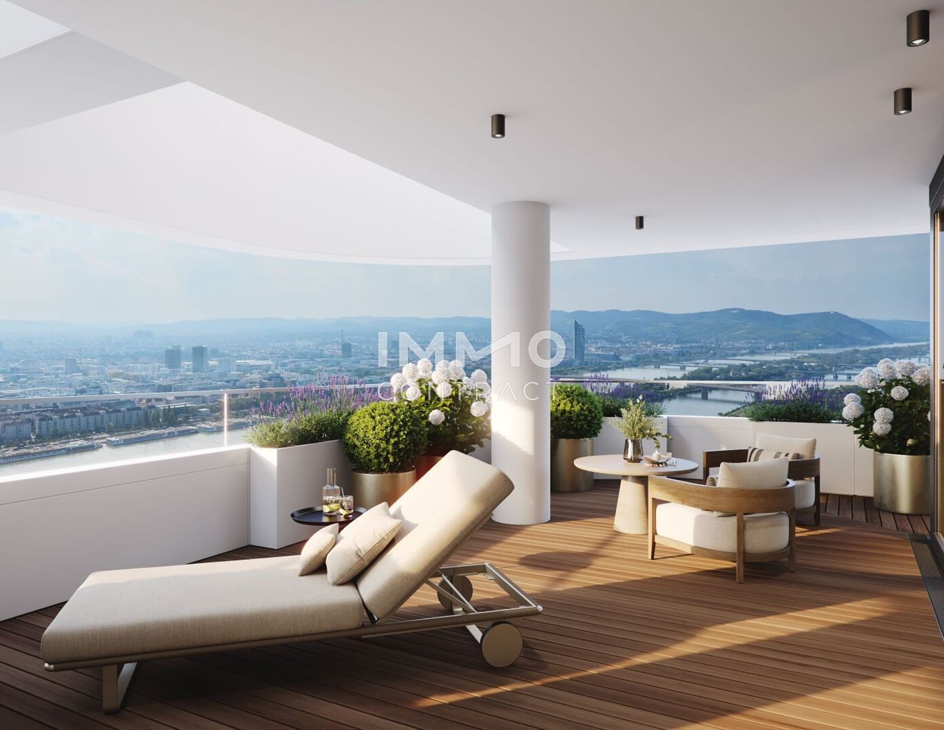 NEU: Das wahrscheinlich schönste Penthouse im höchsten Wohnturm Österreichs - Concierge, Spa, Pool