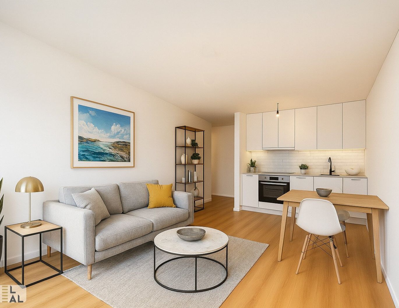 Dachgeschosswohnung mit Blick ins Grüne - ruhig und hell