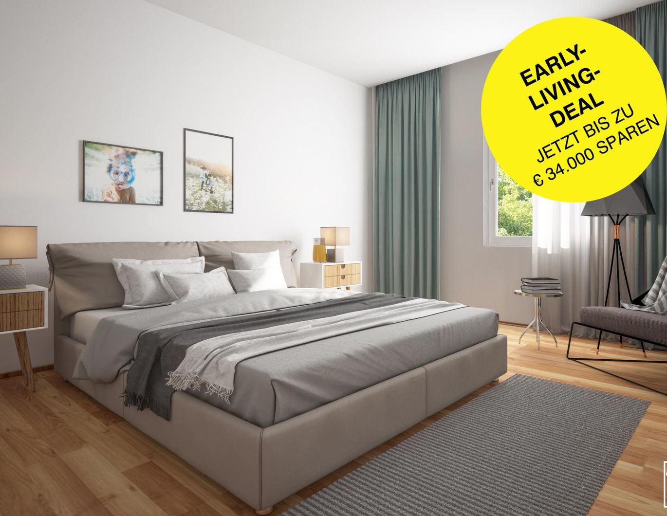 Garten & Terrasse inklusive - 4-Zimmer-Wohnung mit Wohlfühlfaktor