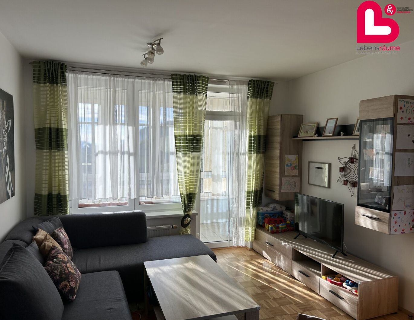 Gut aufgeteilte 2-Zimmer Wohnung in Hirschbach