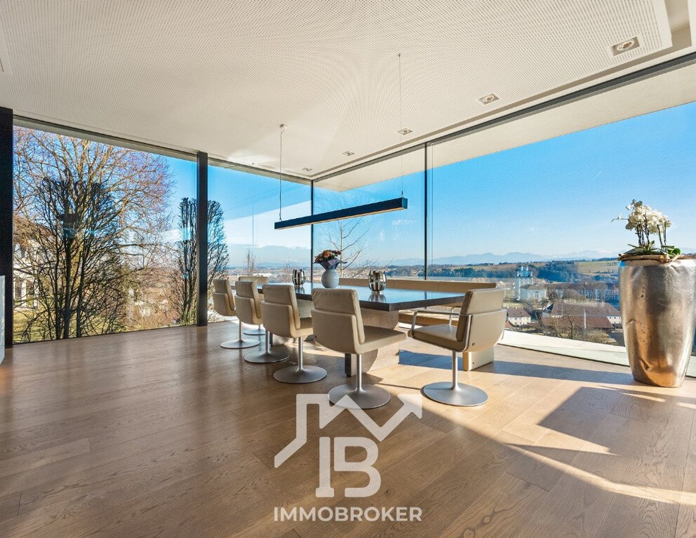 Moderne Architekten-Villa mit Panoramablick