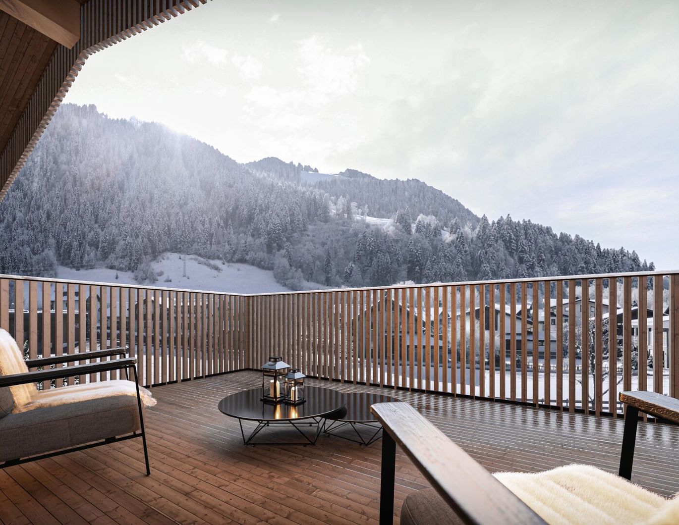 Penthouse-Traum mit Outdoor-Sauna
