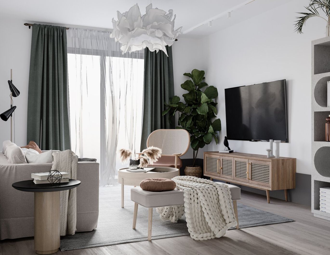 Helle 2-Zimmer-Wohnung mit schöner Terrasse
