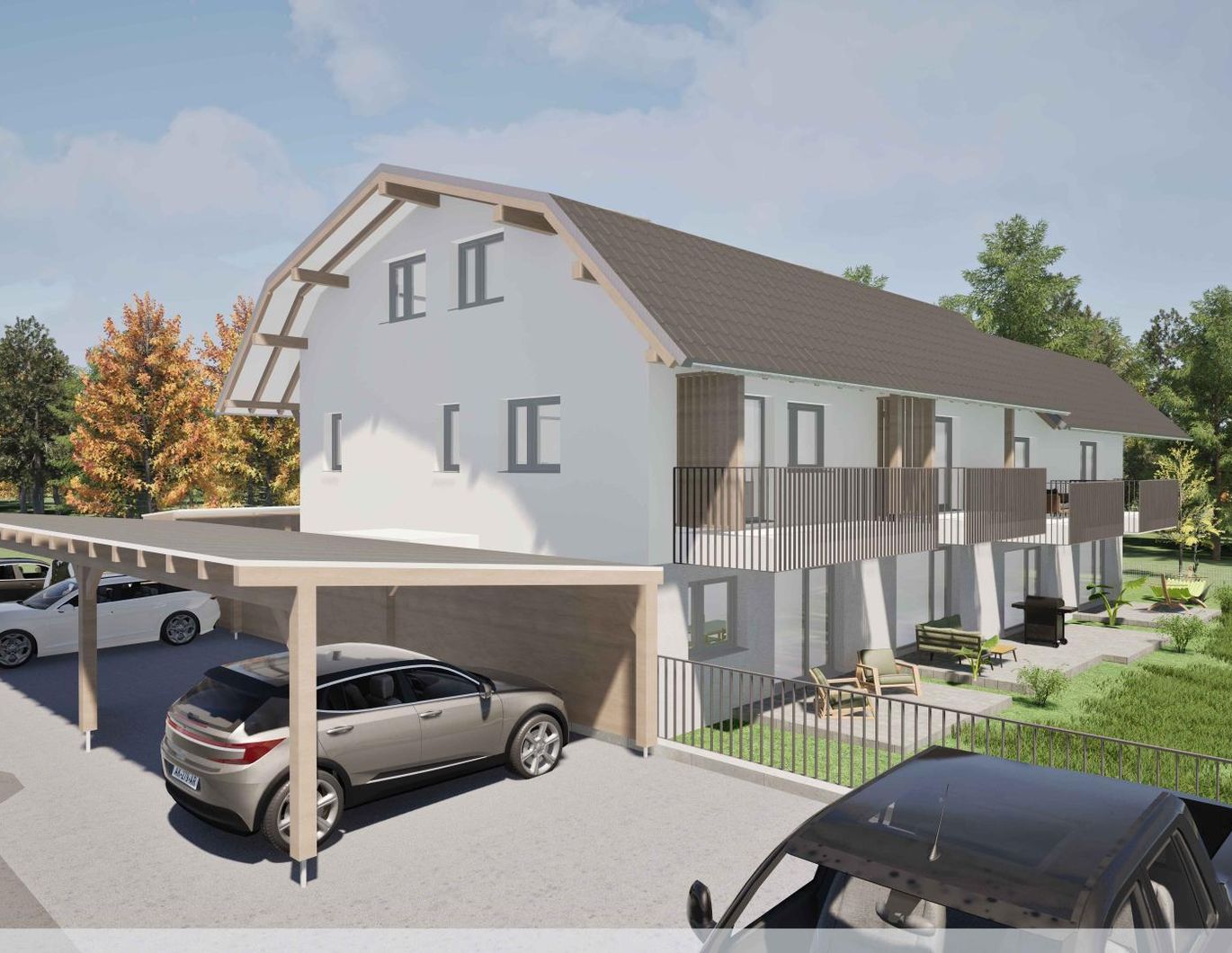 Letztes Haus: Ihr Traum vom Eigenheim startet hier - modernes Wohnen mit Carport in Toplage!