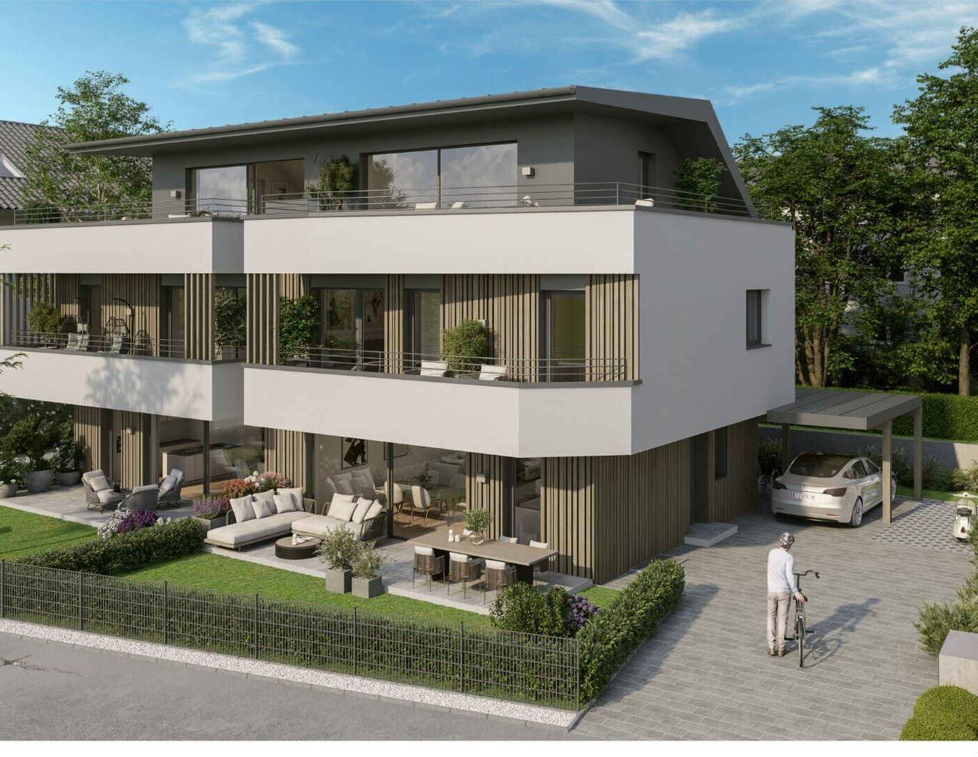 Exklusives Doppelhaus in Morzg - Haus OST