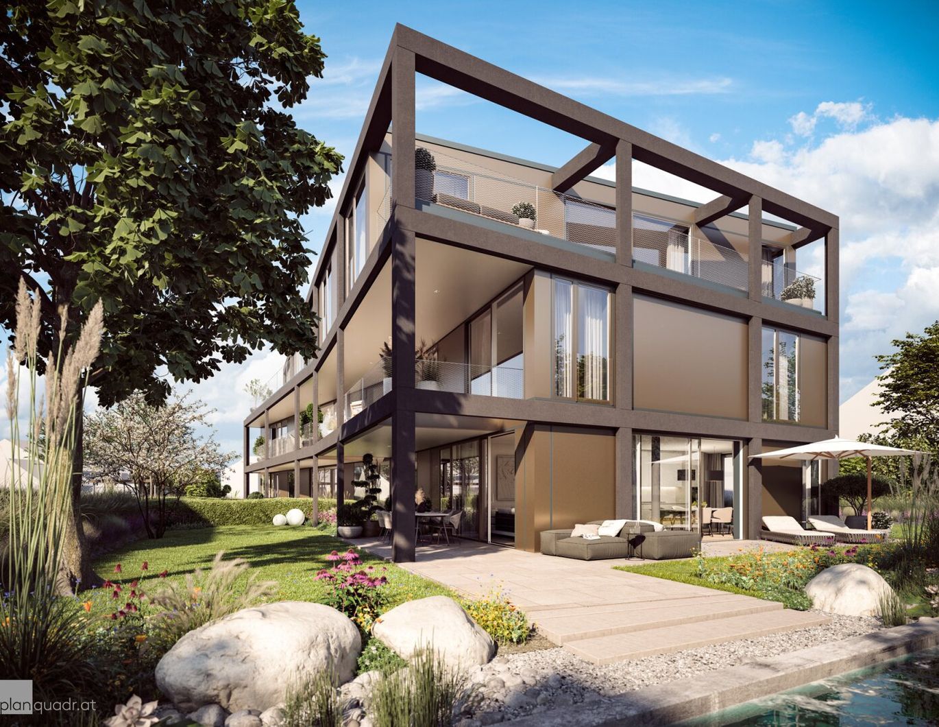 Pure Idylle in Maxglan-Riedenburg: Terrassenwohnung für höchste Ansprüche