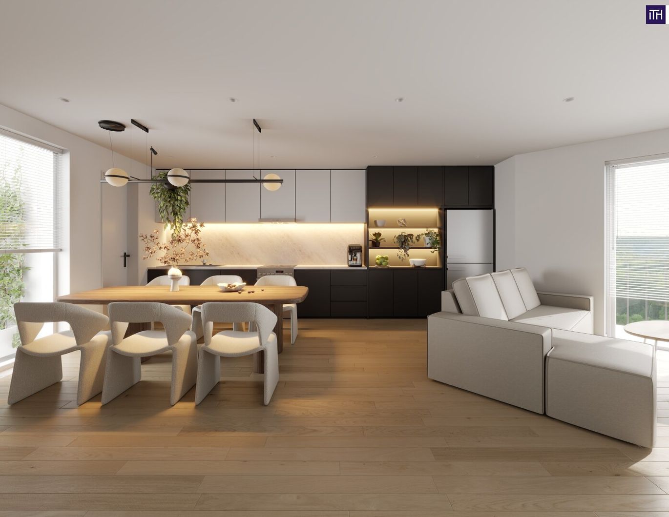 Erdgeschosswohnung mit Garten und Loggia im frechen FRANZ!