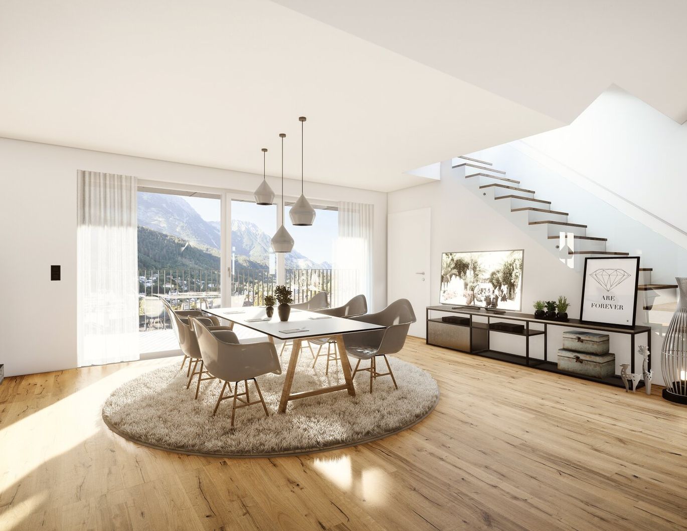 Rarität: exklusive Dachgeschosswohnung im Saggen