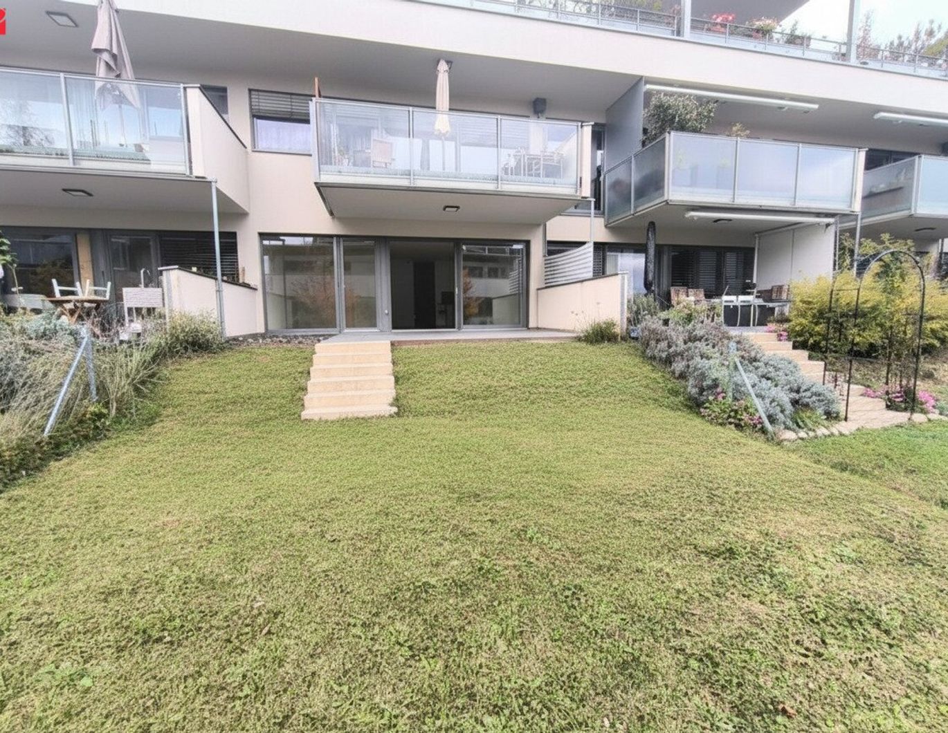 Ihr modernes Gartenwohngefühl in grüner, ruhiger Umgebung