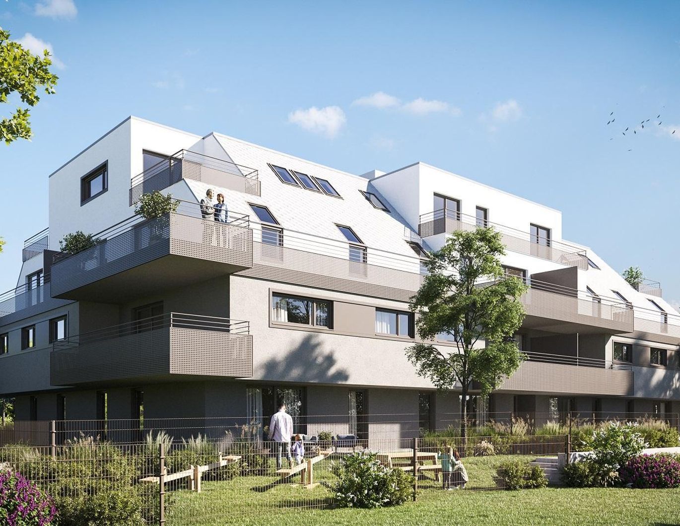 Wohnen im Grünen - Ihr privater Eigengarten zum Entspannen