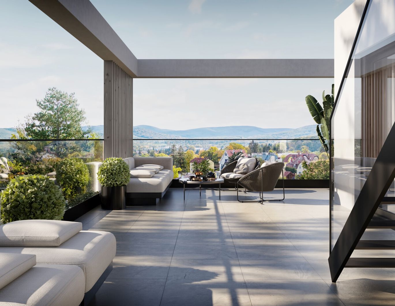 Großzügige 5-Zimmer-Penthouse-Wohnung mit ca. 160 m² Wohnfläche und ca. 95 m² Dachterrasse - zu kaufen in 1140 Wien