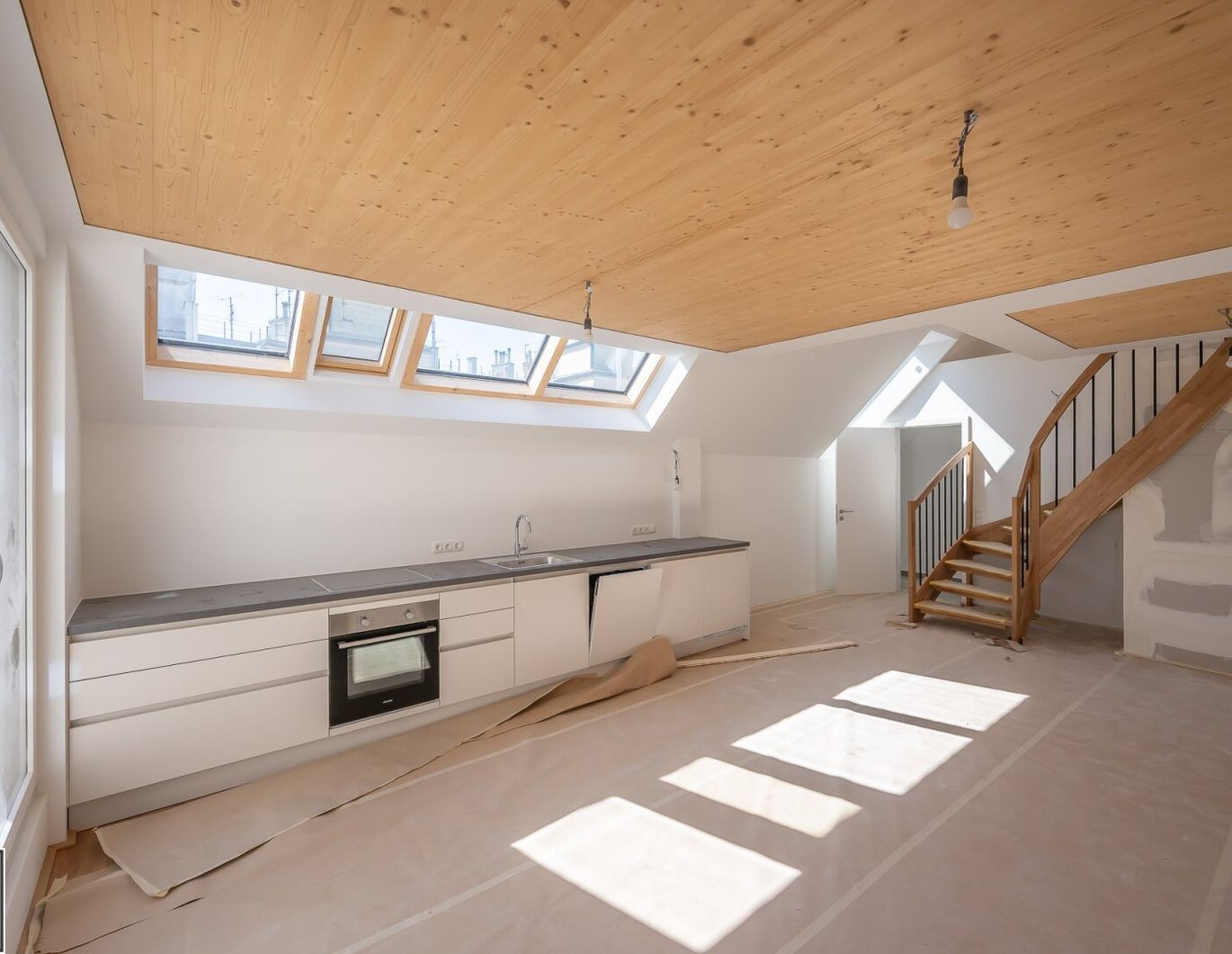 Dachgeschoßwohnung im Herzen des 2. Bezirks - 63 m² Wohnkomfort