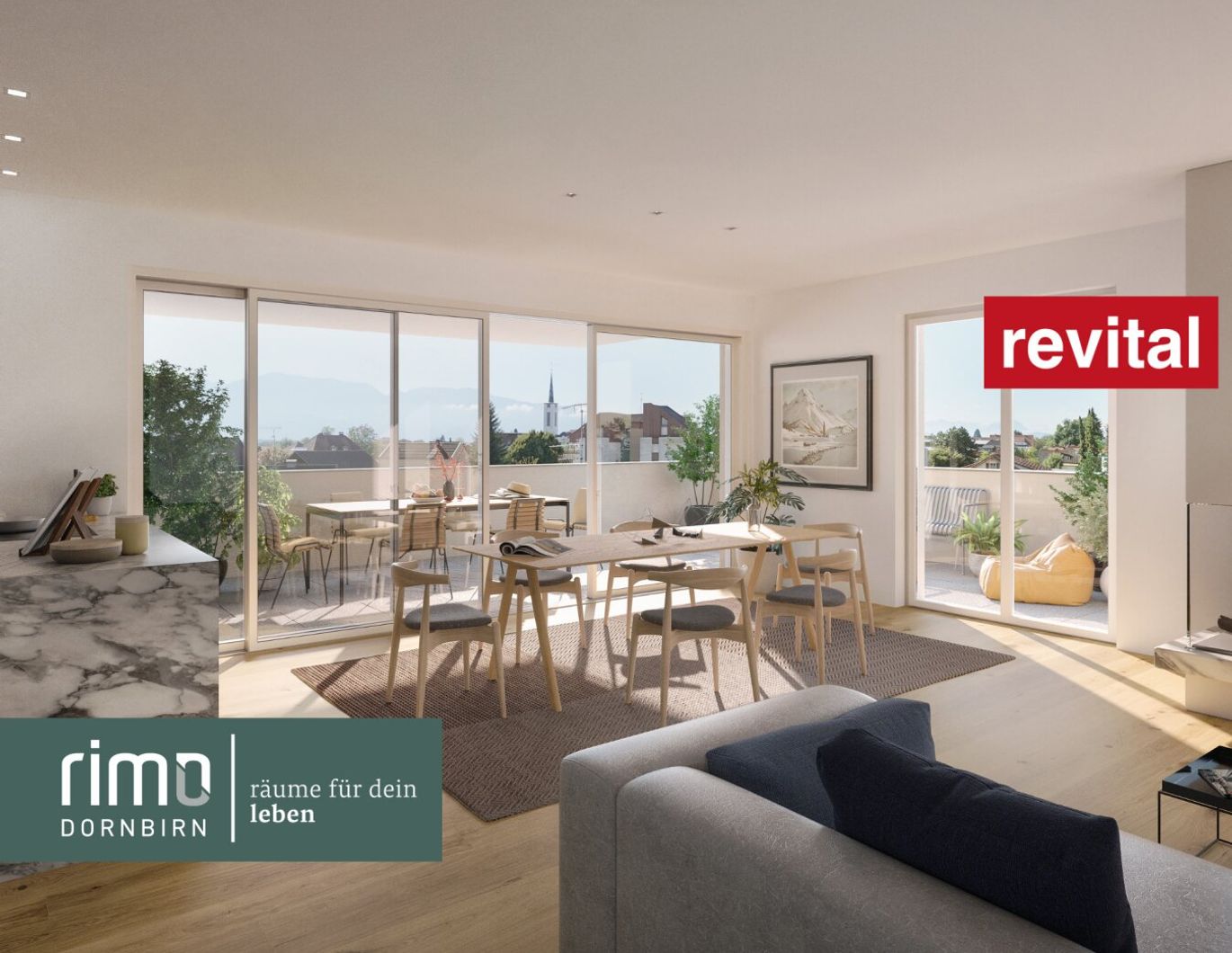 Widum 32 - Wohnen in ruhiger Zentrumslage von Lustenau - Penthouse