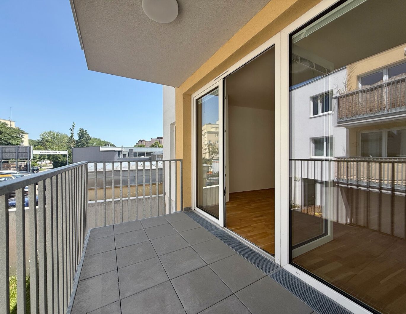 Erstbezug - 2 Zimmerwohnung I Nähe Donau I ca. 5,5m² Balkon I Maßküche I Tiefgarage I Fußbodenheizung I Fernwärme