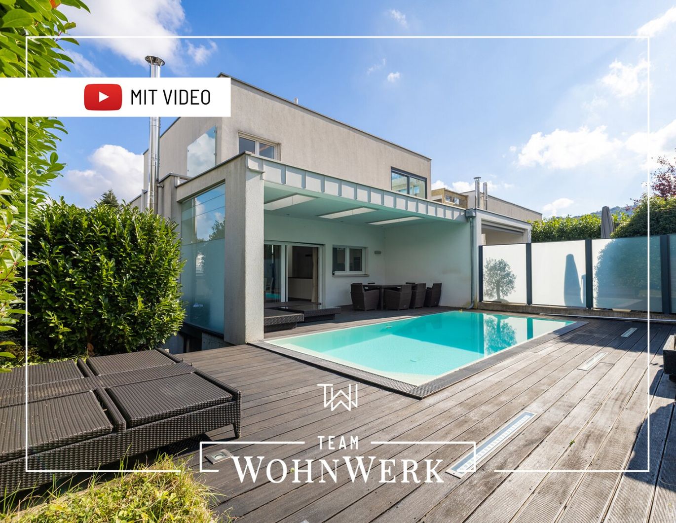 Luxuriöses Reihenhaus mit Pool, Whirlpool, Sauna & Kamin in Graz-Webling - Erstklassige Ausstattung zur Miete