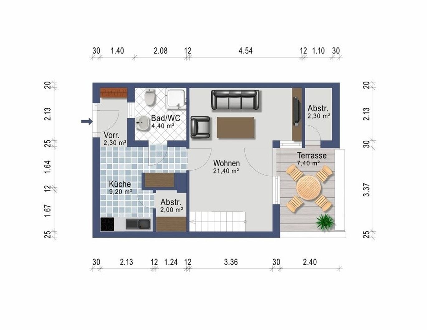 Coole Single Wohngalerie mit Balkon - provisionsfrei ab 1. November 2025 - Heizkosten inklusive