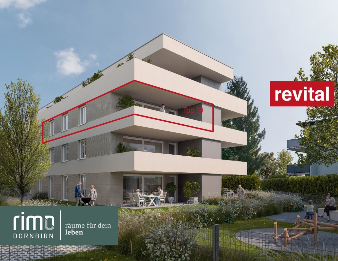 Widum 32 - Wohnen in ruhiger Zentrumslage von Lustenau