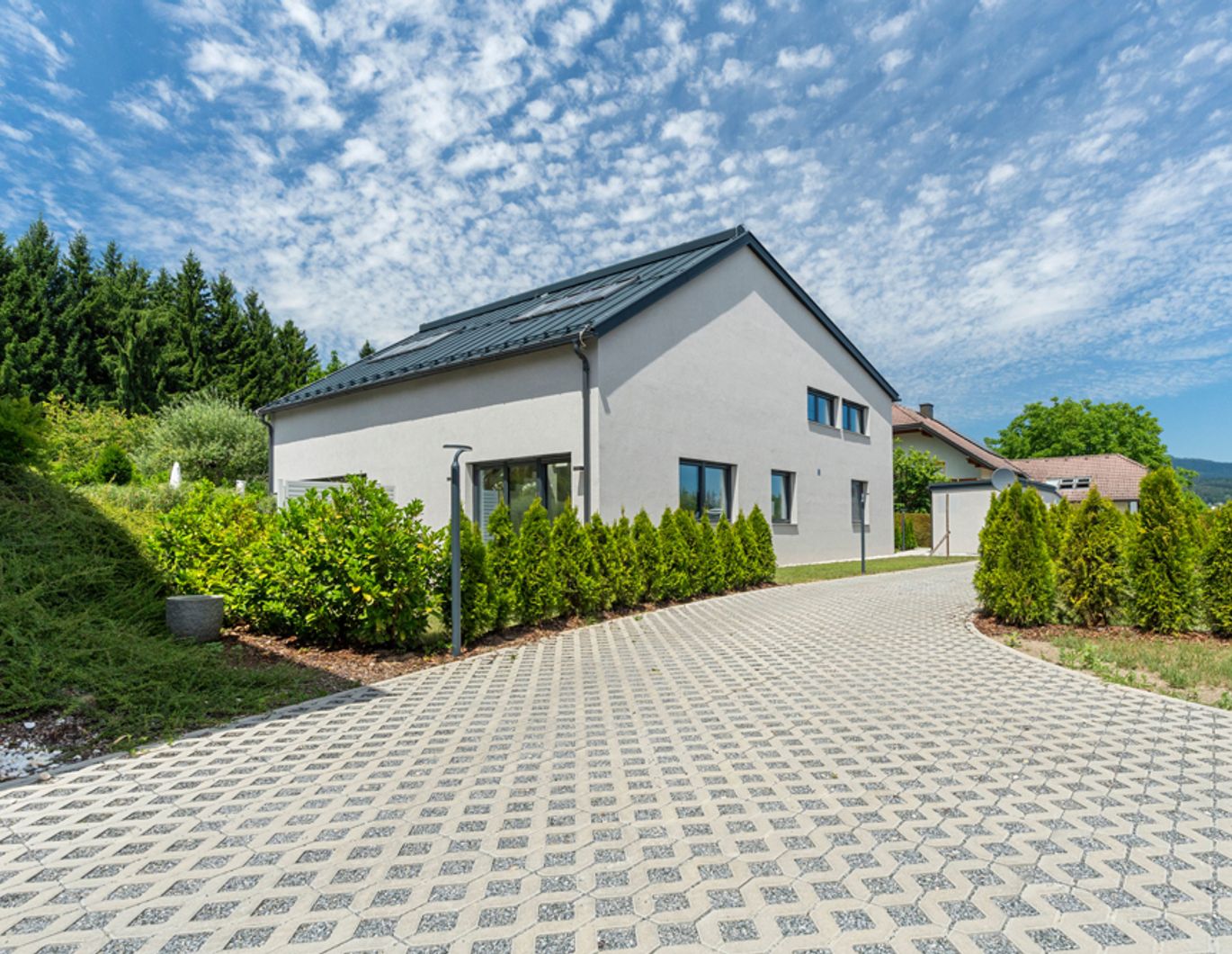 Doppelhaushälfte im Erstbezug in Zentrumsnähe