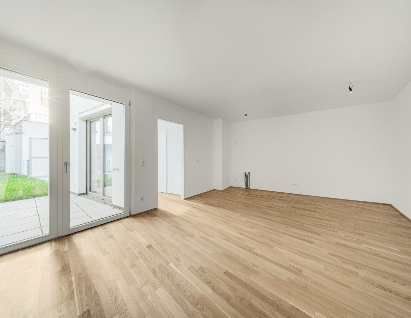 Familienparadies >> helle Gartenwohnung mit zwei Terrassen >> Alte Donau, beim Spitz