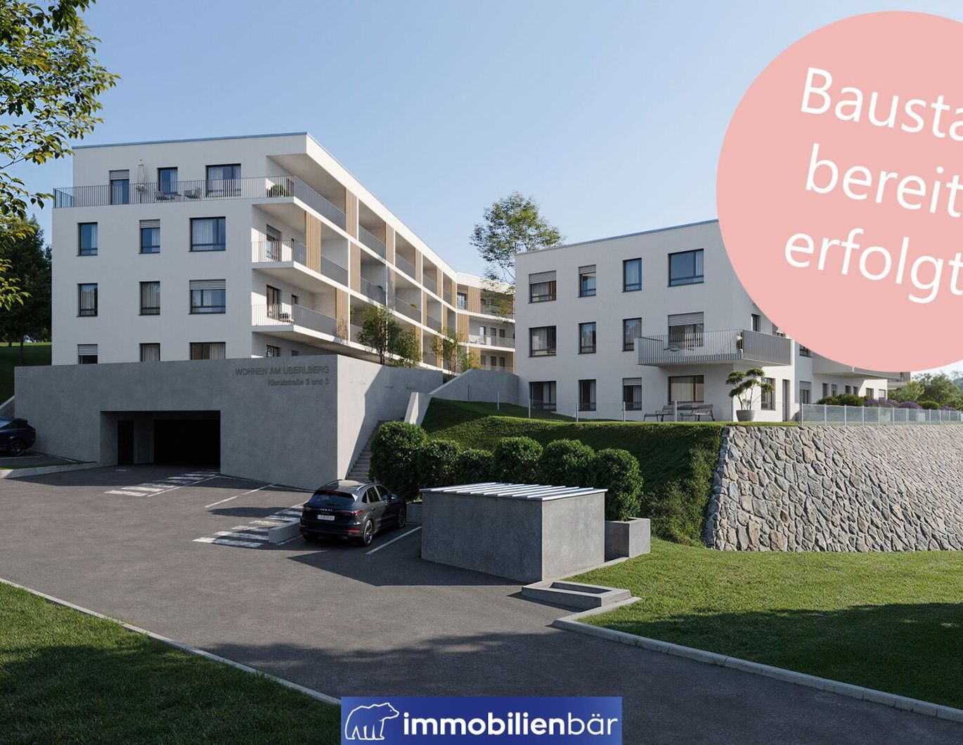 Baustart bereits erfolgt - Wohnen am Uberlberg - Schicke Neubauwohnung in Bestlage in Bad Schallerbach - Top 20