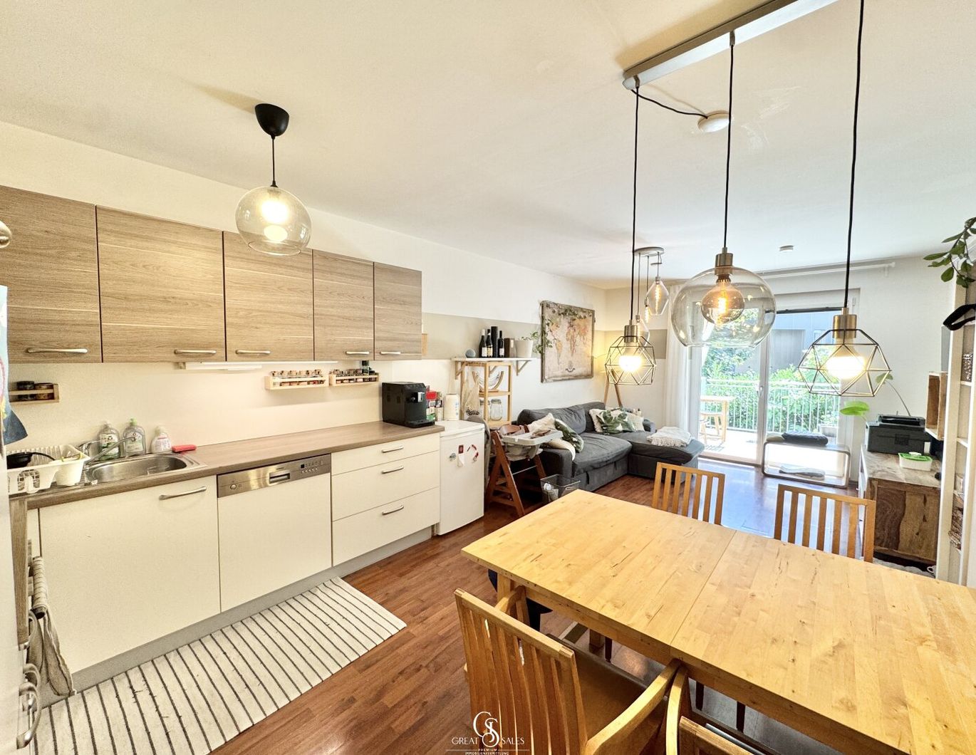 Geräumige 3-Zimmer-Wohnung mit Balkon und optimaler Raumaufteilung