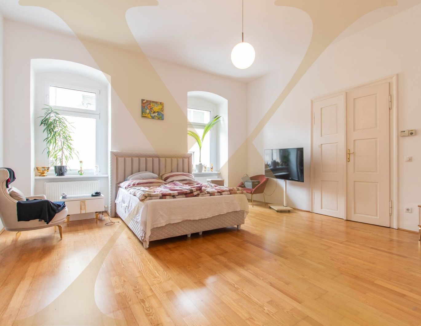 Charmante 2-Zimmer-Altbauwohnung mit großzügigem Balkon nahe der Linzer Promenade zu vermieten!
