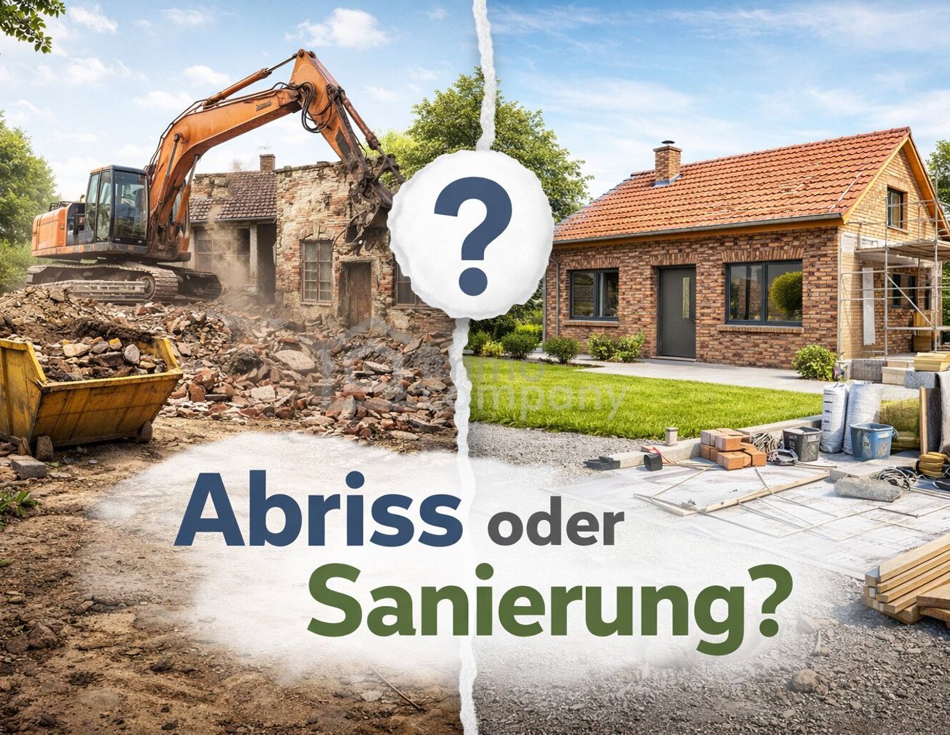 ZWEI WEGE - EIN ZIEL: Wo aus einer Idee ein Zuhause entstehen kann - Erholung inklusive!