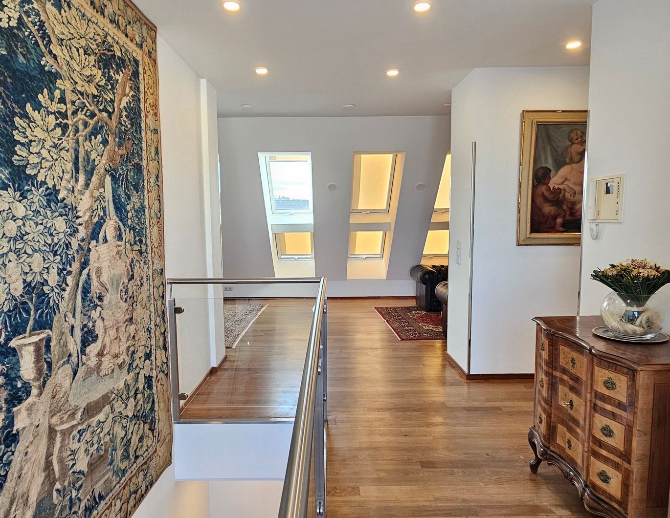 6 . Bezirk exklusive DG-Maisonette-Wohnung mit 360 Grad Panoramablick zu verkaufen