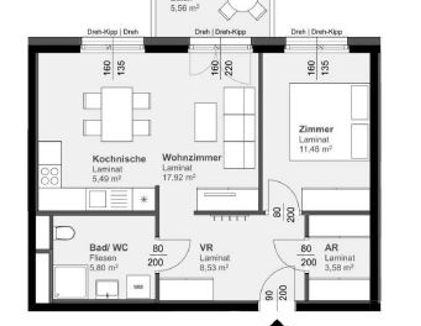 Charmante 2-Zimmer-Wohnung in Graz!