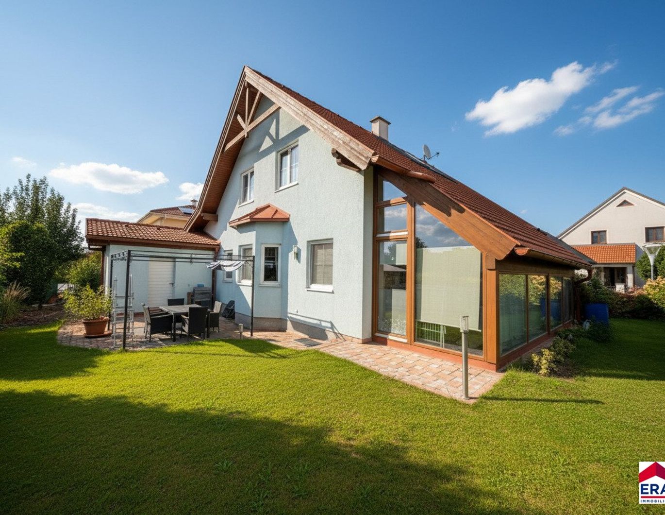 Reserviert - Ihr Traum-Einfamilienhaus auf einem Baurechtsgrund in Judenau: 5 Zimmer für 385.000 € wartet auf Sie!