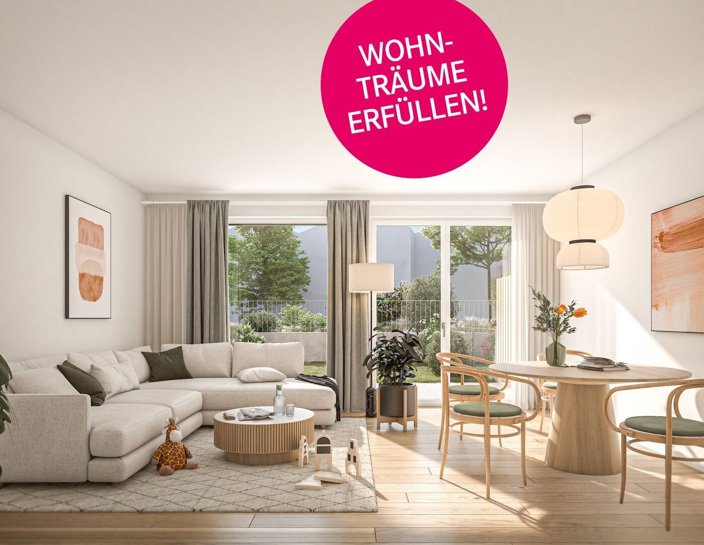 Städtischer Luxus, Naturnahe Ruhe: LIESING GARDENS vereint beides