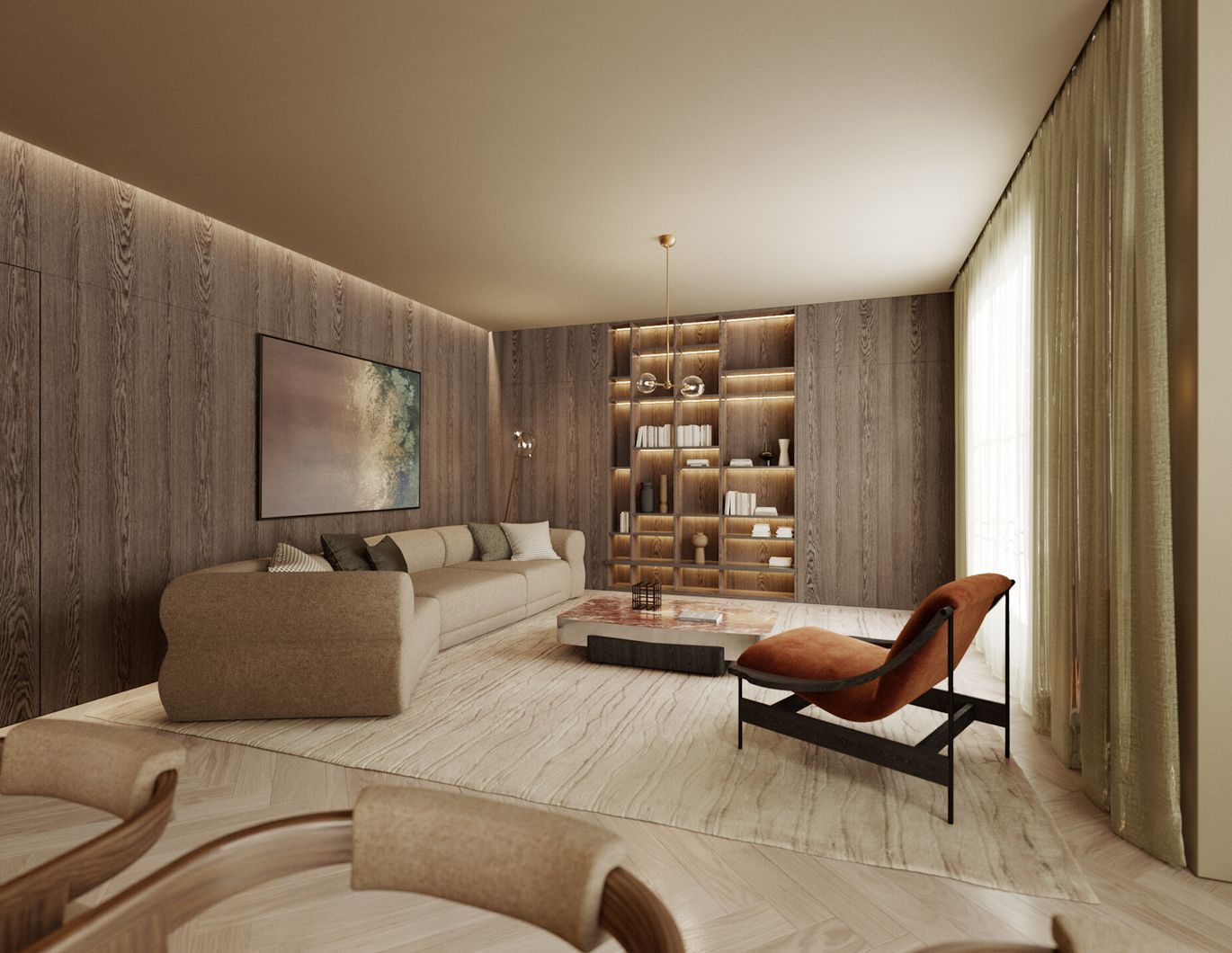 Familienwohng - Loggia - Garage