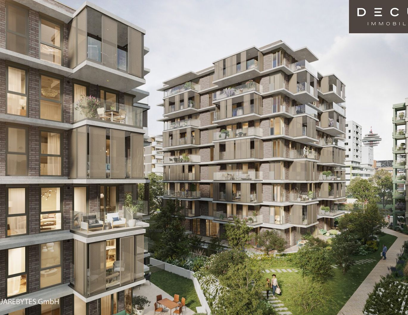 ZWEI ZIMMER + VILLAGE IM DRITTEN + BAUFELD 13 + ERSTBEZUG + EIGENTUMSWOHNUNGEN + STADTQUARTIER IM DRITTEN