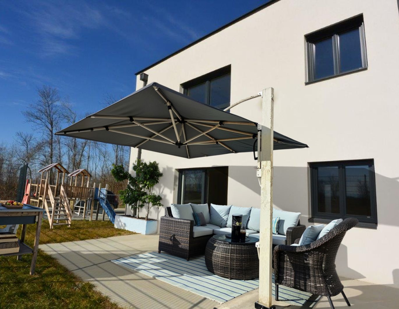 Neubau - Doppelhaushälfte - 4 Zimmer, Terrasse, Garten, 2-KFZ-Abstellplätze in Himberg!
