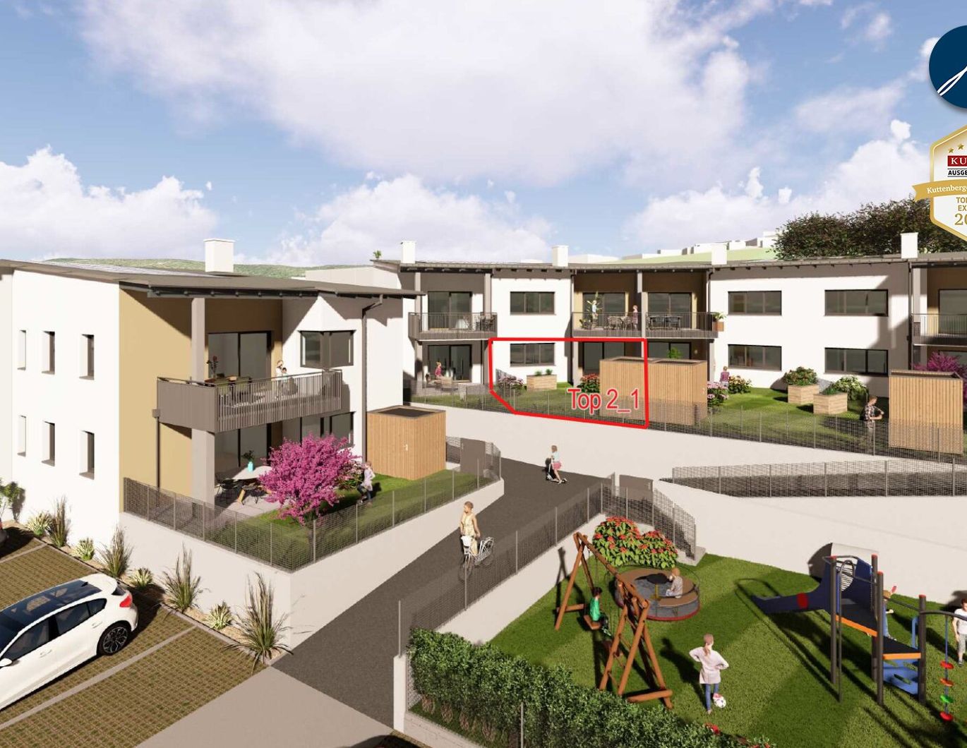 3-Zimmer Wohnung mit Garten & Terrasse