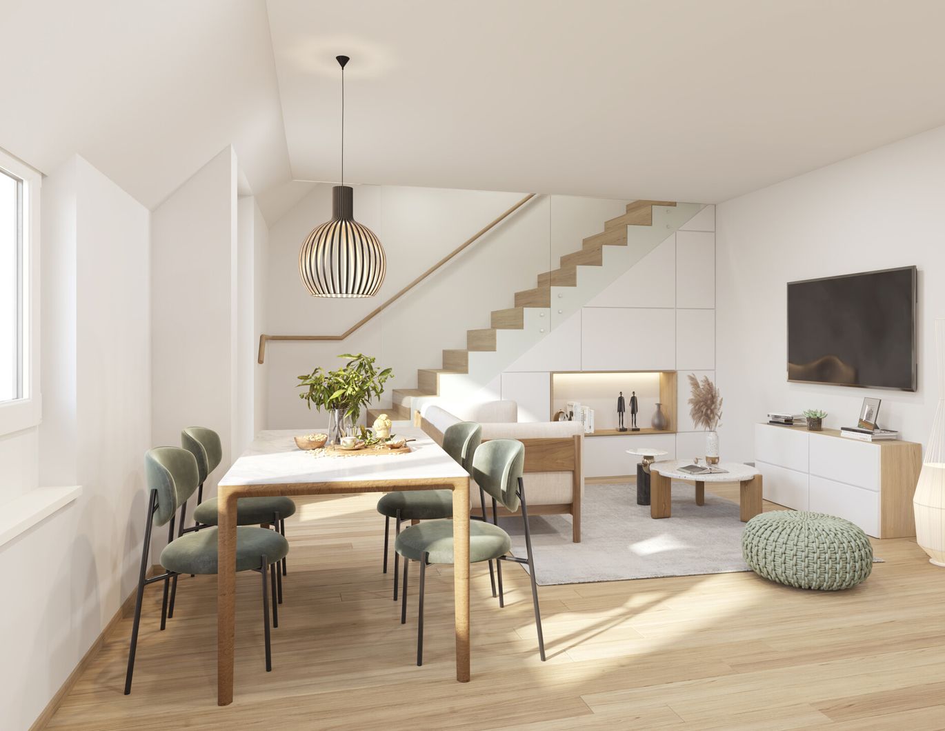 3-Zimmer-Maisonettewohnung mit Terrasse - Erstbezug - zu mieten im Neubauprojekt 