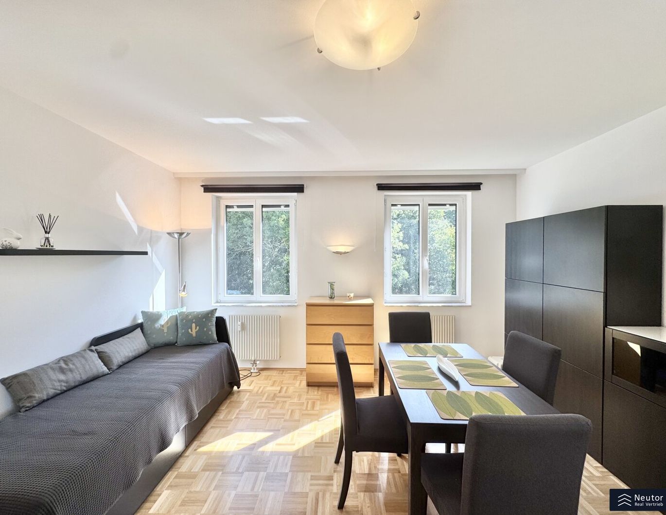 Helles, vollmöbliertes Studio in Ober St. Veit | optionaler Garagenstellplatz im Haus